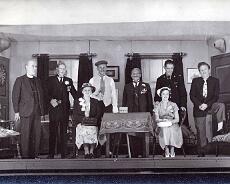 LHG03_0063 From a production by an amateur dramatics group from Lapworth in Rowington Village Hall in the 1950s