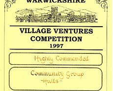 Lapworth Awards_0007 Certificate awarded to Lapworth Police Post in Village Ventures Competition 1997