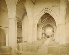 Church_170816 Interior of Church c1900