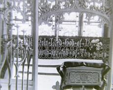 P1070006 Detail of altar from 1899 interior photo