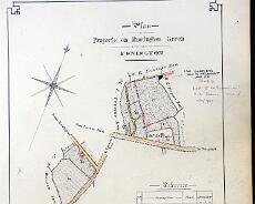 DSC01819 No.3 Cottages, Gardens and Land at Rowington Green, plus land purchased for £34 from Stephen Sprigg's estate in 1857 and from Wroxall Charities in 1930. Land...