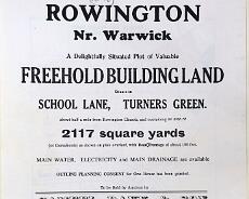 DSC01823 1967 Sale details for Cottages and Land on plan No.4 on Mill Lane (then called School Lane)