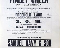 DSC01829 1967 Sale details for land at Pinley Crossroads (No.6 in Property book)