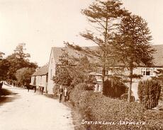 23 Station Lane Lapworth Malt House Farm Station Lane, Lapworth, Site of the current school play area.