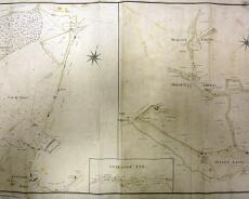 P1020351 Enclosure Map 1824 - Lowsonford and Holywell, Pinley