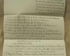 Schedule of title for the Elephant and Castle for its sale in 1892