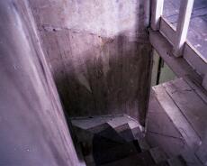 S4310 Interior of Blythe Cottage before restoration