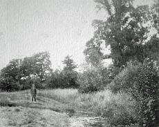 03 page keeper black and white Stream in Tapster Valley with Gamekeeper