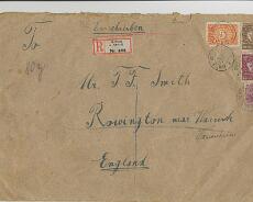 140722_0001 Envelope from letter to Smiths from Fritz Perras and his wife after the war