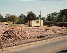 250405_0026 The new Lapworth School under construction in Station Lane 1990s