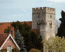 IMG_1369 Contemporary photo of St Thomas of Canterbury in Goring on Thames to prove attribution